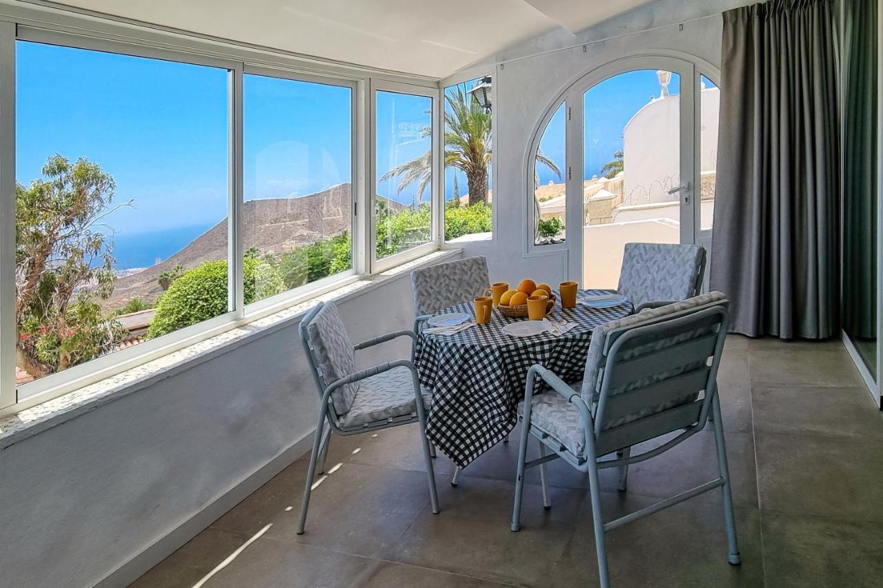 Villa Azure Horizon And Breeze - Panoramic Ocean View And Heated Pool Chayofa Exteriör bild