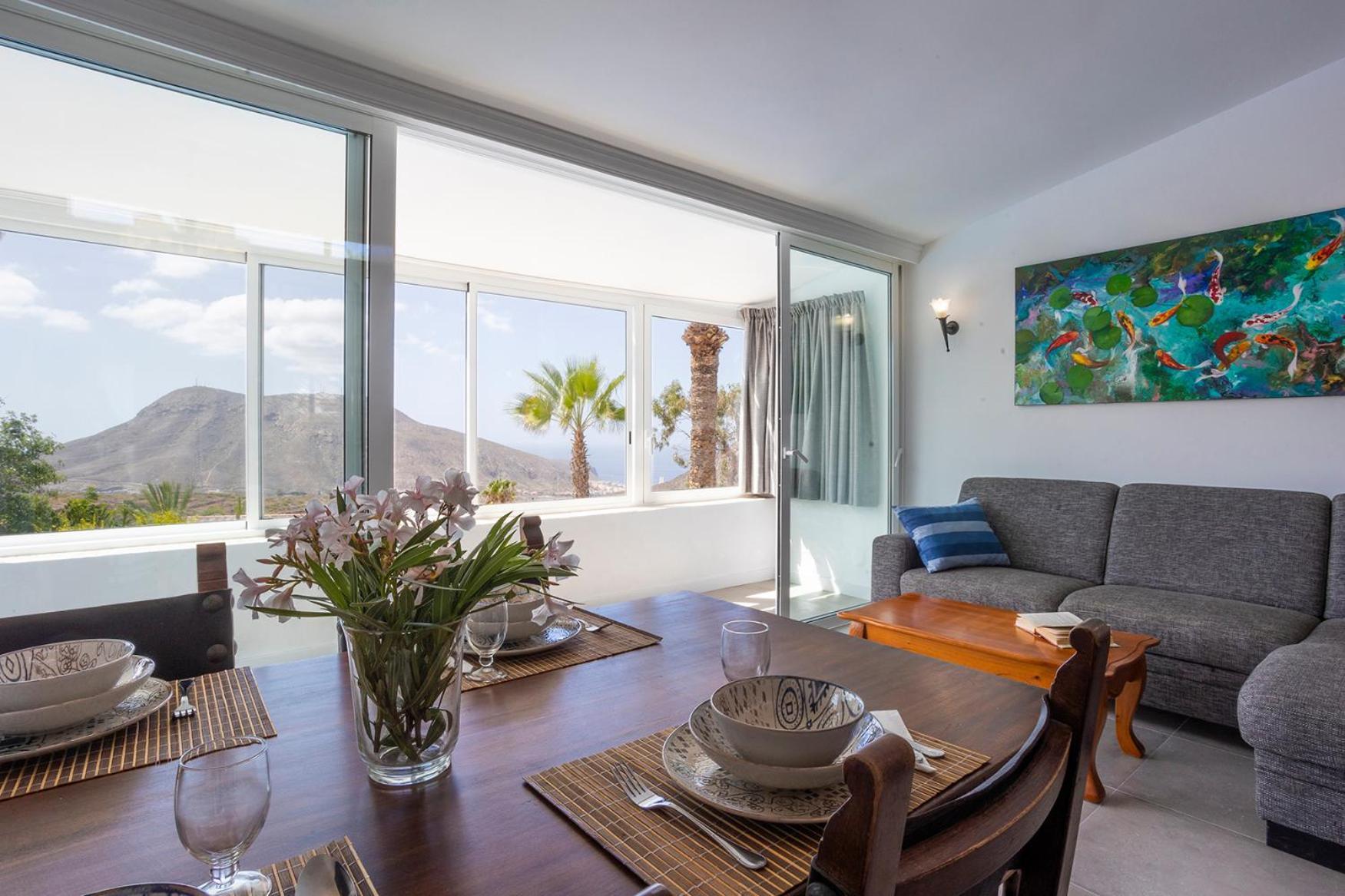 Villa Azure Horizon And Breeze - Panoramic Ocean View And Heated Pool Chayofa Exteriör bild