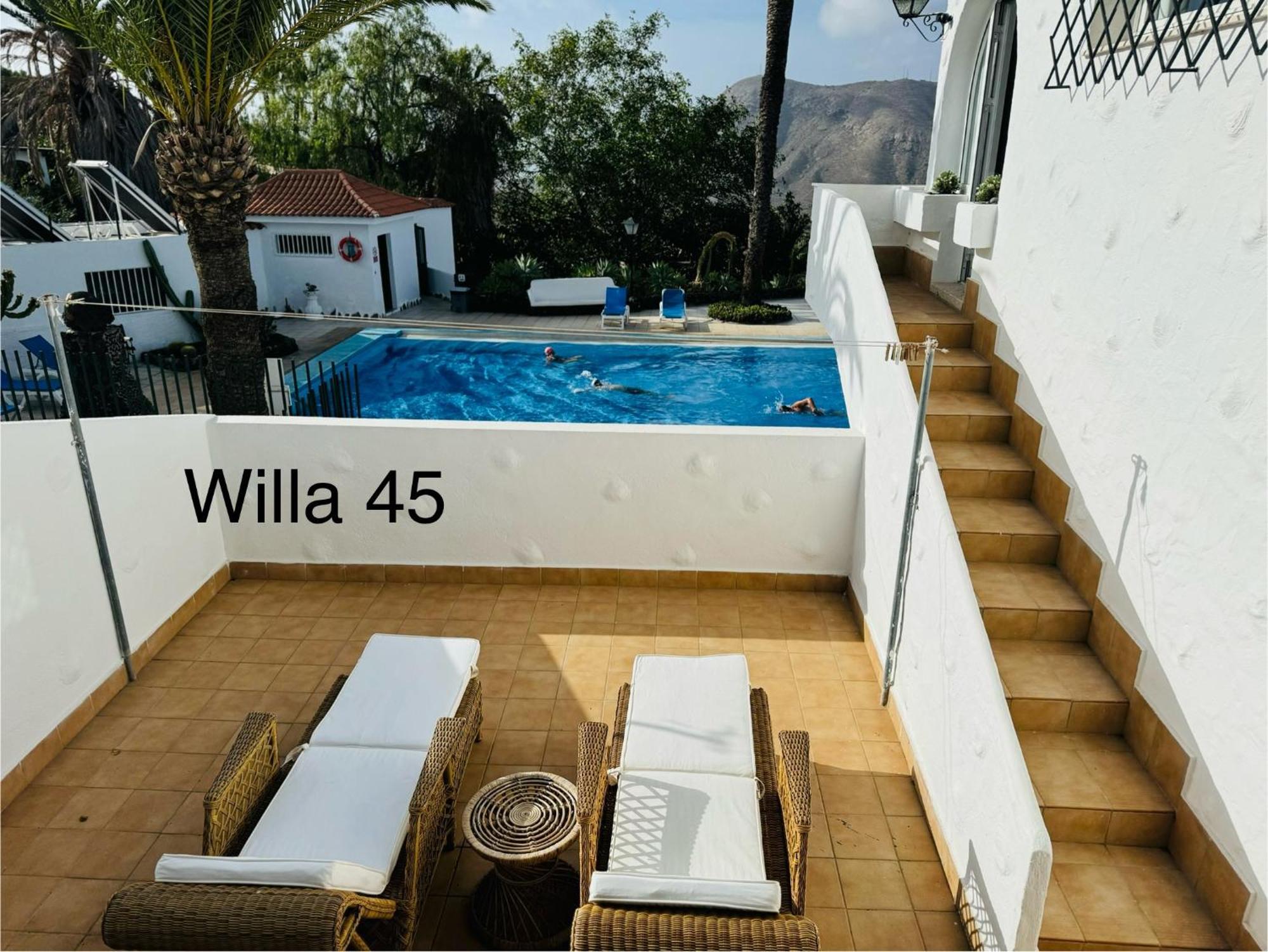 Villa Azure Horizon And Breeze - Panoramic Ocean View And Heated Pool Chayofa Exteriör bild